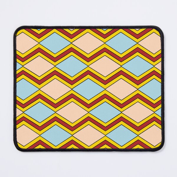 Item preview, Zigzags and Diamonds Abstract Art designed and sold by Azure Lion Productions.