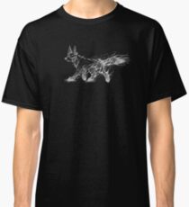 White Melting Dog Classic T-Shirt