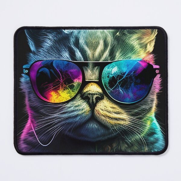 Item preview, Cat in sunglasses, with cool cattitude. This cute cat is the perfect statement tee for any cat lover, kitty lover, or feline-y aficionado! A great gift idea for a friend or family member. designed and sold by MyFavorTee.