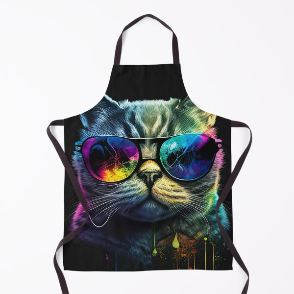 Item preview, Cat in sunglasses, with cool cattitude. This cute cat is the perfect statement tee for any cat lover, kitty lover, or feline-y aficionado! A great gift idea for a friend or family member. designed and sold by MyFavorTee.