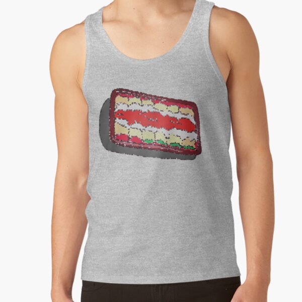 Tub of Lasagna rolls- stained glass Tank Top