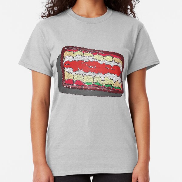 Tub of Lasagna rolls- stained glass Classic T-Shirt
