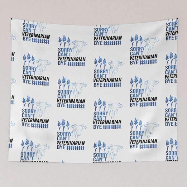 Item preview, White version of Sorry. Can't. I'm a Veterinarian. Bye! designed and sold by FarmsteadAcers.
