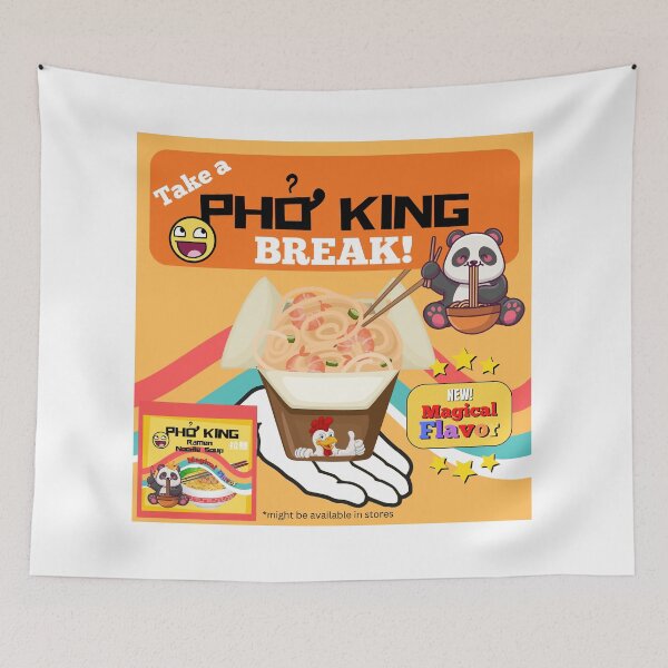 Item preview, Pho King Ramen Noodle Soup designed and sold by It's On Backwards.
