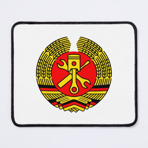 Item preview, DDR workshop tuning coat of arms (colored) designed and sold by VEB Ostladen.