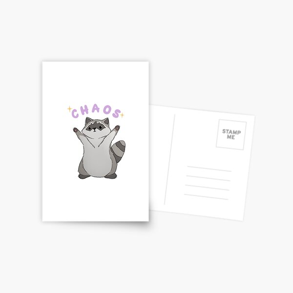 Item preview, Raccoon Chaos designed and sold by dabidraws.
