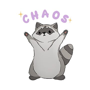 Artwork thumbnail, Raccoon Chaos by dabidraws