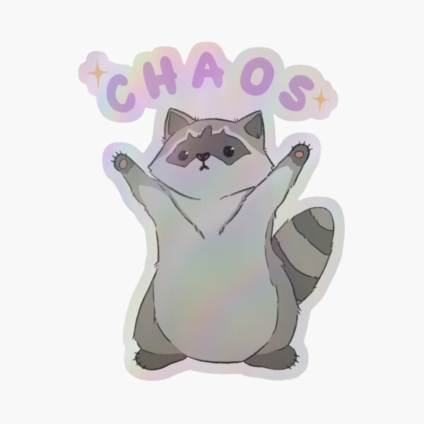 Item preview, Raccoon Chaos designed and sold by dabidraws.
