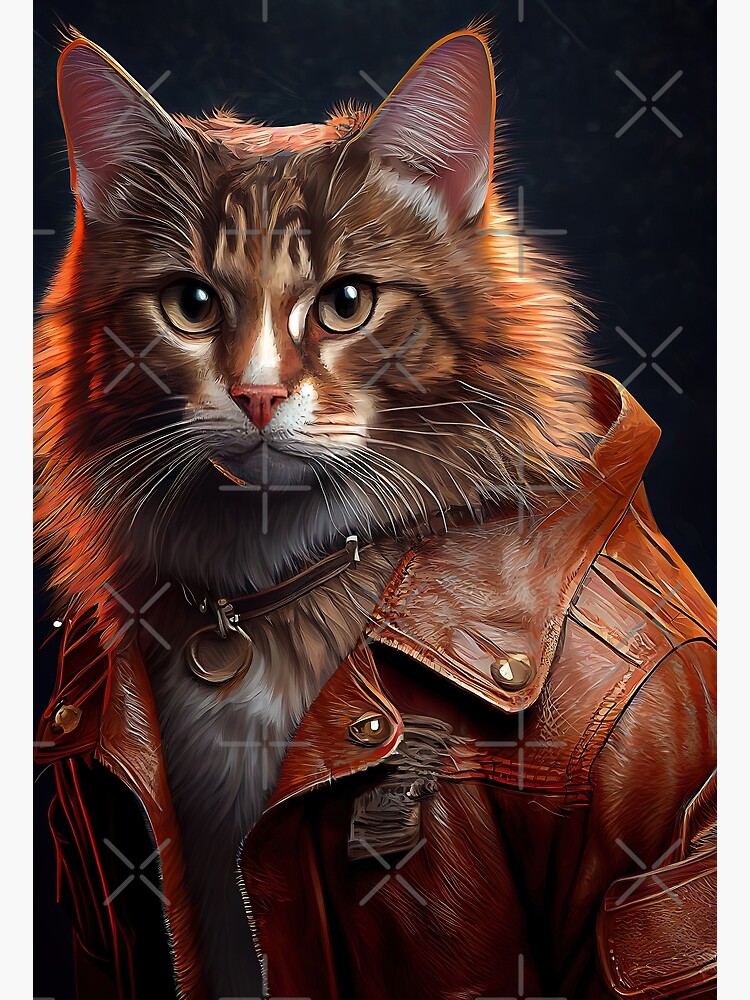 Cat leather jacket hotsell