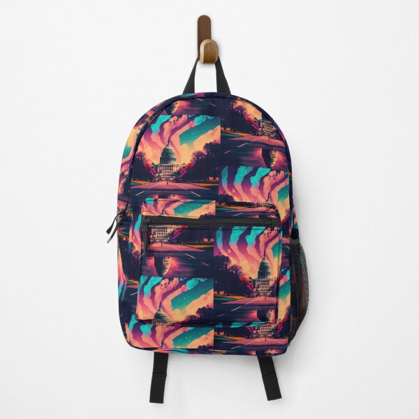 Item preview, Psychedelic Washington D.C. Capitol designed and sold by Bleknervin.