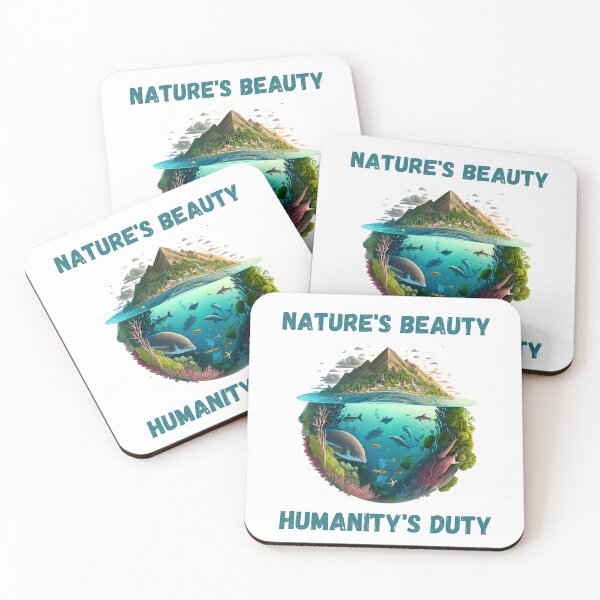 Item preview, Nature's beauty, humanity's duty designed and sold by Mykhailov.