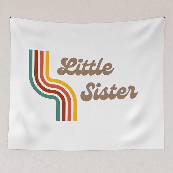 Item preview, Little Sister Retro Style 1 designed and sold by AddictedToStick.