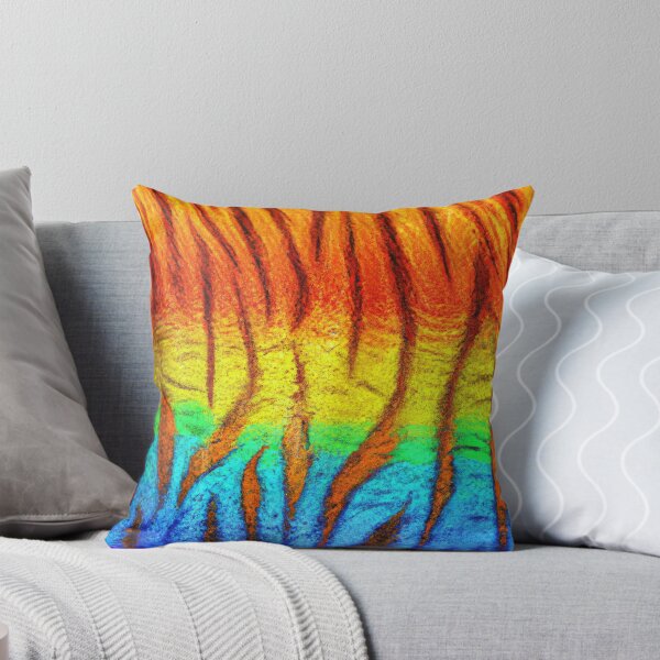 Item preview, Tyger Style Pattern With Rainbow Coloring designed and sold by phillipbooth.