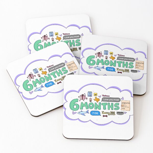Item preview, JJ 6 Months Sticker designed and sold by bi-catastrophe.