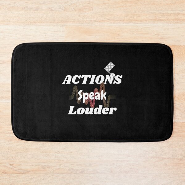 Item preview, Actions Speak Louder. designed and sold by Zeetube.