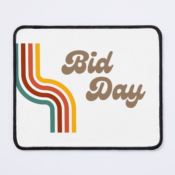 Item preview, Bid Day Retro Style 1 designed and sold by AddictedToStick.