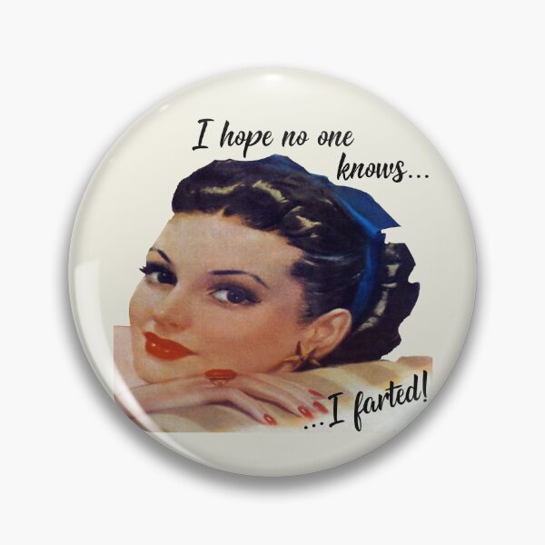 Item preview, Funny Comic Book Pin Up Girl I hope no-one knows I farted! designed and sold by CrafTeeMrsB.