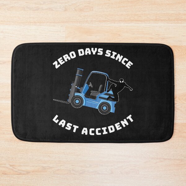 Item preview, Forklift Ninja, Zero Days Since Last Accident NFWBW designed and sold by TeamsterLife.