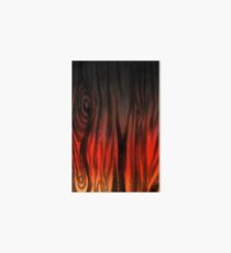 Burned Wood Grain Art Board