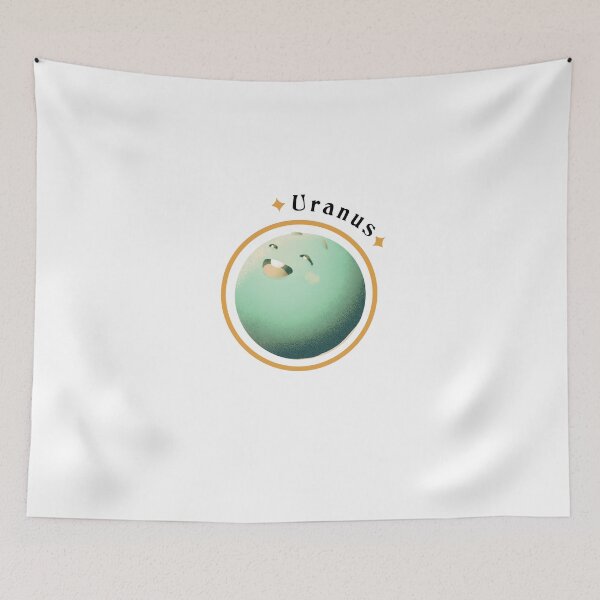 Item preview, Uranus Planet of Solar System to Pack little cute kawaii - learn astronomy gift designed and sold by celestevolta.