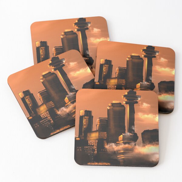 Item preview, Sunset Cityscape designed and sold by N-B-D-Arts.