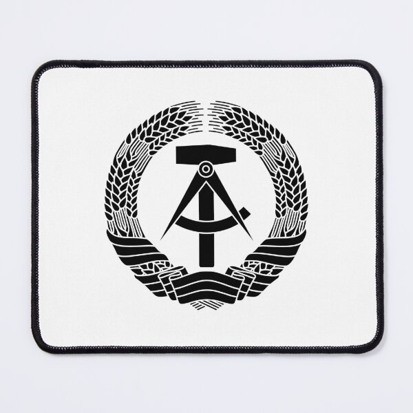 Item preview, DDR coat of arms (black) designed and sold by VEB Ostladen.