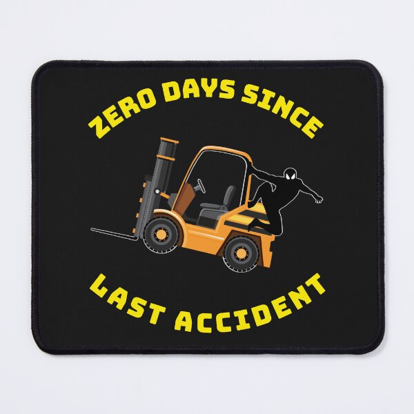 Item preview, Forklift Ninja, Zero Days Since Last Accident NFWGY designed and sold by TeamsterLife.