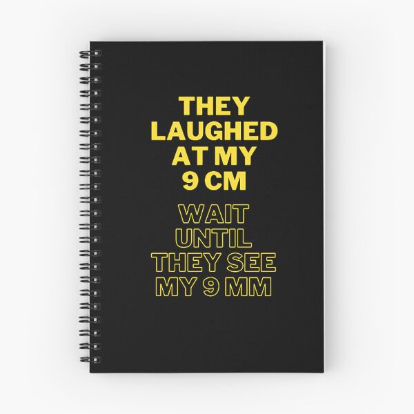 Item preview, they laughed at my 9 cm wait until they see my 9 mm  designed and sold by ReljaStojilovic.