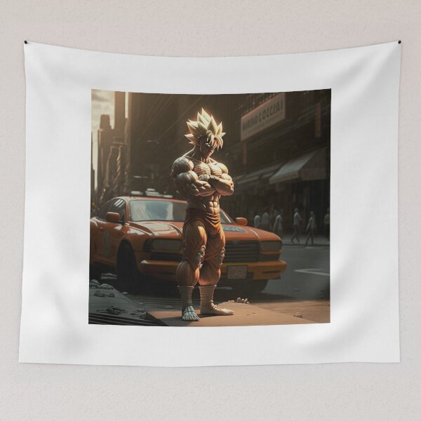 Item preview, Goku triste en fan art de Nueva York designed and sold by STayar.