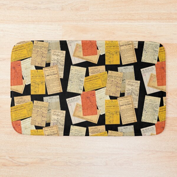 Item preview, vintage library cards designed and sold by steymo.