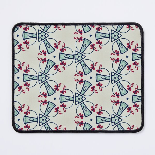 Item preview, Abstract in Red and Sky Blue designed and sold by debutpagesart.