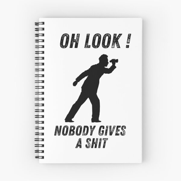 Item preview, Oh Look! Nobody Gives A Shit designed and sold by TheTshirtCA.