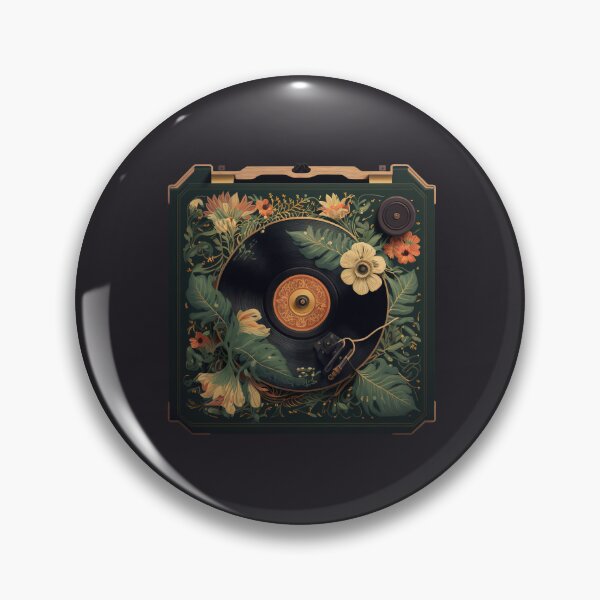 Item preview, Flower Record Player designed and sold by ReverieBoutique.