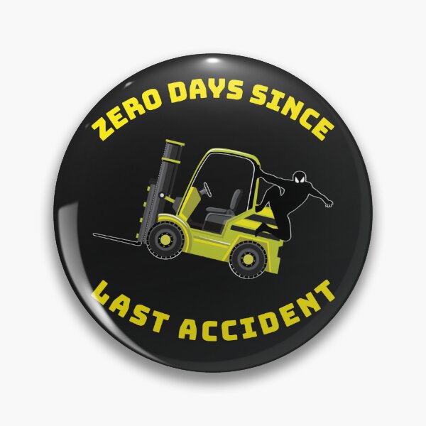 Item preview, Forklift Ninja, Zero Days Since Last Accident NFWYY designed and sold by TeamsterLife.
