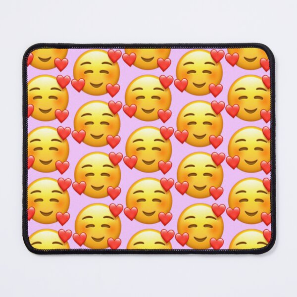 Item preview, Smiling Face with Hearts - iPhone iOS Apple Emoji designed and sold by KaomojiKitchen.