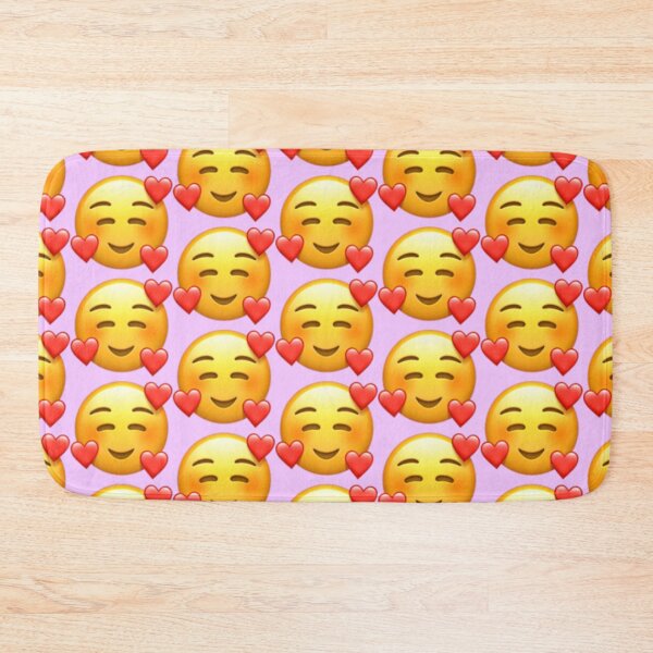 Item preview, Smiling Face with Hearts - iPhone iOS Apple Emoji designed and sold by KaomojiKitchen.