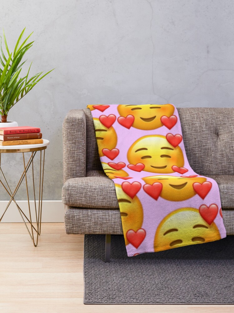 Emoji blankets and clearance pillows