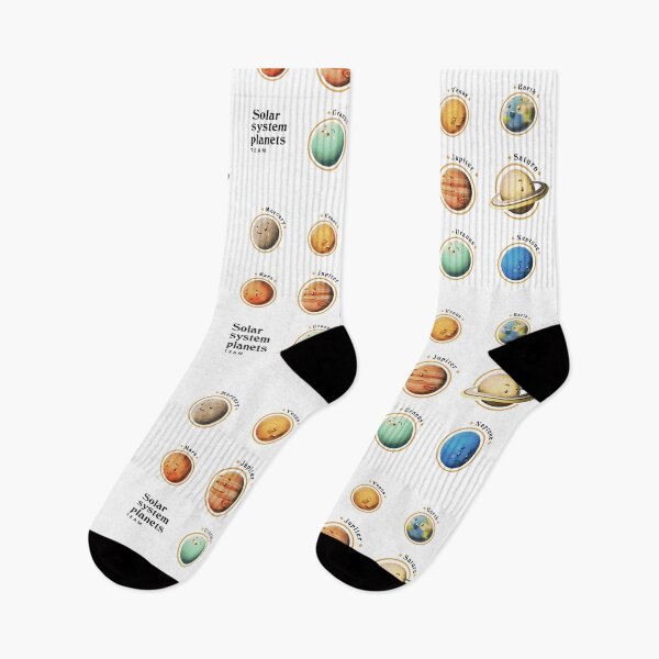Item preview, Planets of Solar System names Pack cute kawaii - learn astronomy gift designed and sold by celestevolta.