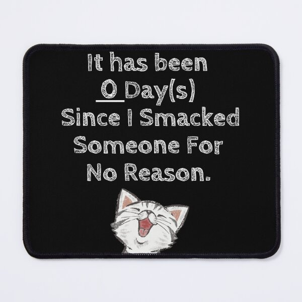 Item preview, Kitten / Cat Smacking Safety Sign designed and sold by It's On Backwards.