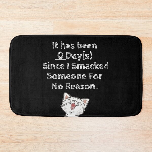 Item preview, Kitten / Cat Smacking Safety Sign designed and sold by It's On Backwards.