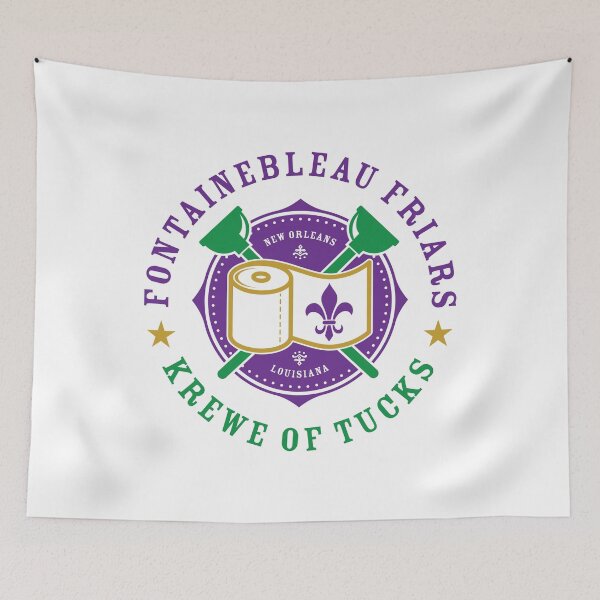 Item preview, FF Krewe of Tucks - 3 Color Logo designed and sold by FriarsDen.