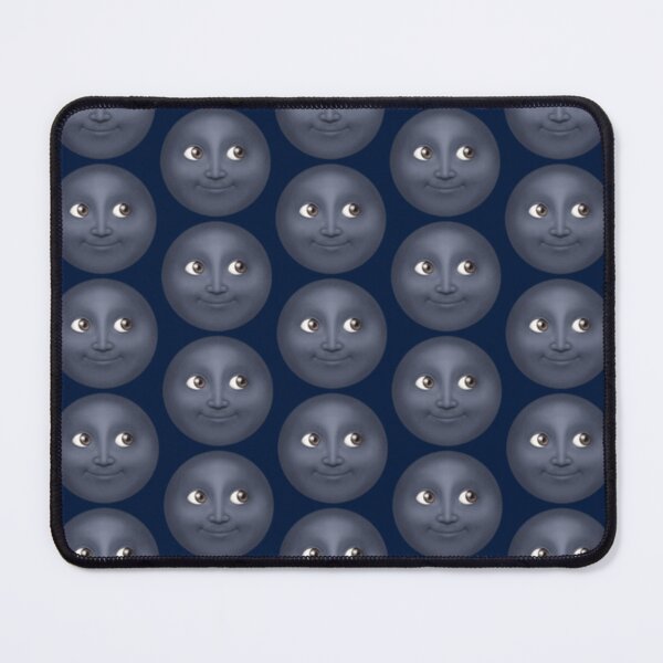 Item preview, New Moon Face - iPhone iOS Apple Emoji designed and sold by KaomojiKitchen.
