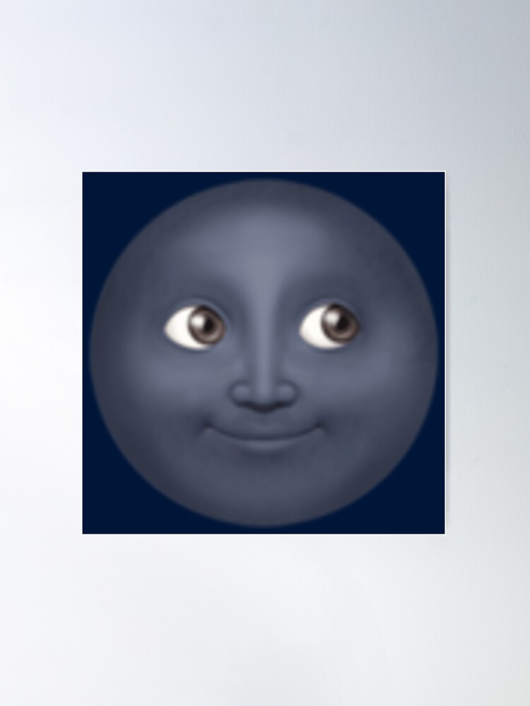 emoji moon faces