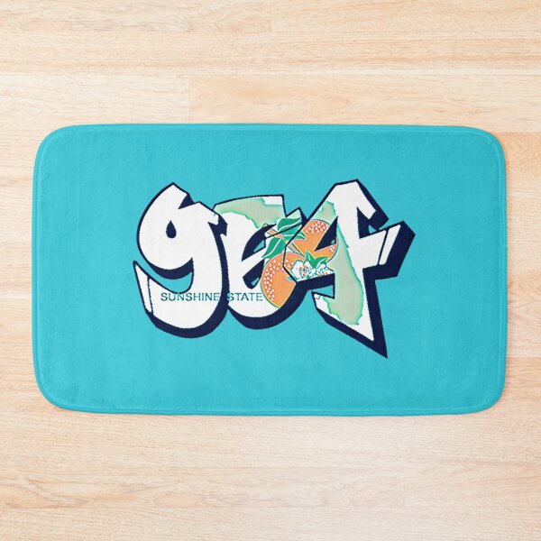 Item preview, Jacksonville area code 904 Florida License Plate Graffiti - Available on stickers, socks, t-shirts, mugs and more designed and sold by Dude  Stuff.