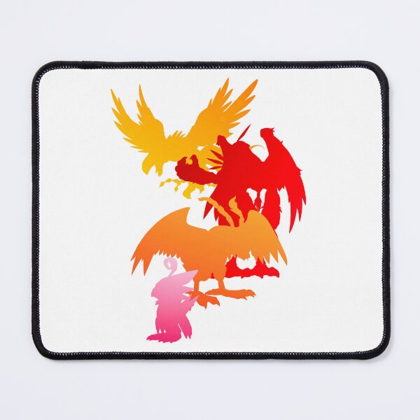Item preview, Biyomon Digimon Evolution Silhouette designed and sold by AnimeDesigns12.