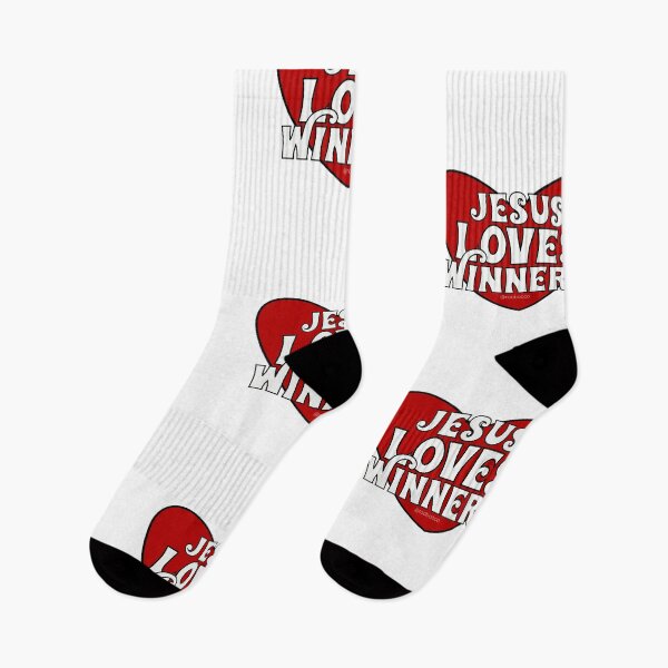 Item preview, Jesus Loves Winners designed and sold by RooBooCo.
