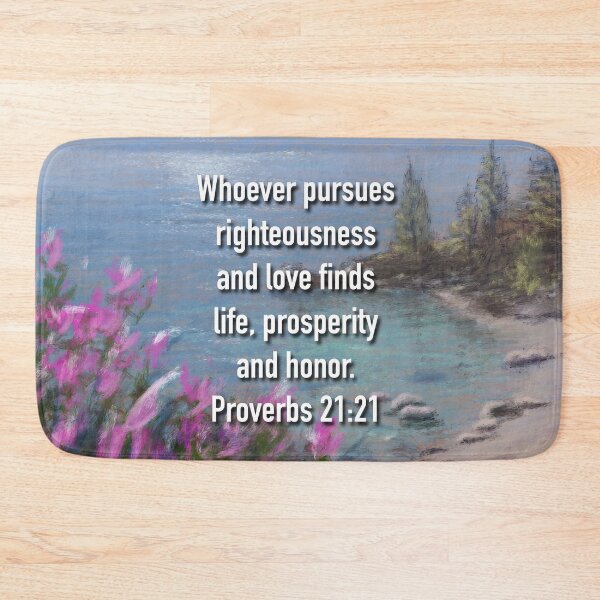Item preview, Proverbs 21:21 designed and sold by TheArtCave.