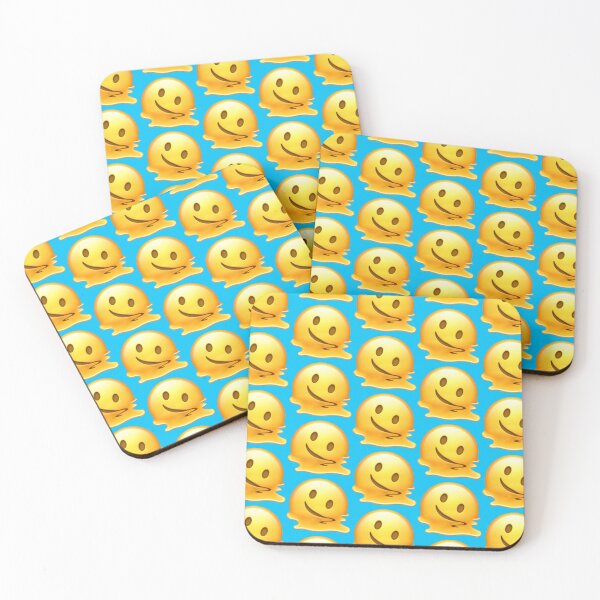 Item preview, Melting Face - iPhone iOS Apple Emoji designed and sold by KaomojiKitchen.