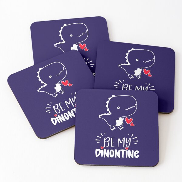 Item preview, Be my Dinontine, Funny Valentine Gift designed and sold by Sunnyhova.