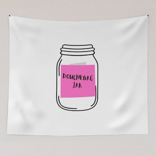 Item preview, New Girl Douchebag Jar designed and sold by Jordananne11.
